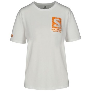 textil Herr T-shirts Salomon Barcelona Vit