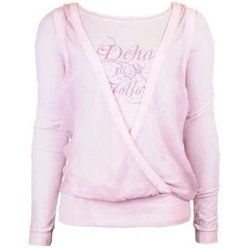 textil Dam T-shirts Deha Koszulka Damska Z Długim Rękawem Różowy Rosa