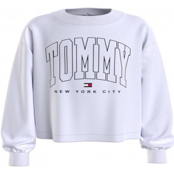 textil Flickor Sweatshirts Tommy Hilfiger  Vit