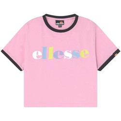 textil Flickor T-shirts Ellesse  Rosa
