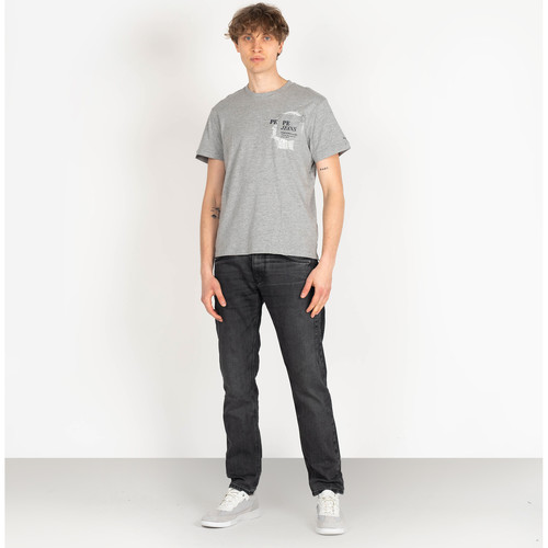 textil Herr T-shirts Pepe jeans PM508023 | Sergio Grå