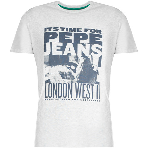 textil Herr T-shirts Pepe jeans PM507724 | Alexis Grå