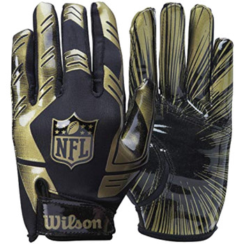 Wilson NFL Stretch Fit Receivers Gloves Svart