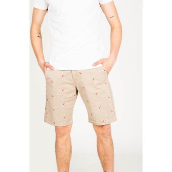 textil Herr Shorts / Bermudas Pepe jeans PM800849 | Miles Short Icon Beige