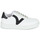 Skor Sneakers Victoria MADRID EFECTO PIEL & COL Vit / Svart