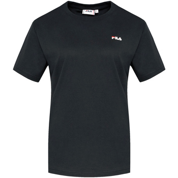 textil Dam T-shirts Fila FAW0139 Svart