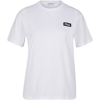 textil Dam T-shirts Fila FAW0142 Vit