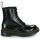 Skor Dam Boots Dr. Martens 1460 Distressed Patent Svart