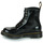 Skor Dam Boots Dr. Martens 1460 Distressed Patent Svart