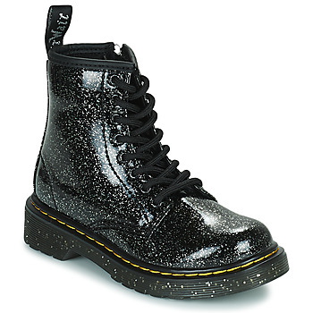Skor Flickor Boots Dr. Martens 1460 Jr Cosmic Glitter Svart