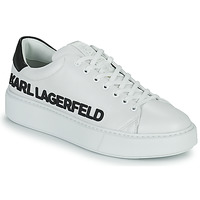 Skor Herr Sneakers Karl Lagerfeld MAXI KUP Karl Injekt Logo Lo Vit