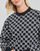 textil Dam Sweatshirts Karl Lagerfeld UNISEX ALL-OVER MONOGRAM SWEAT Svart / Vit