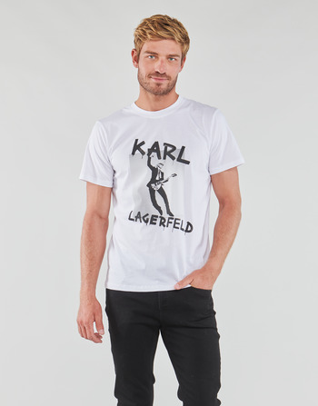 Karl Lagerfeld KARL ARCHIVE OVERSIZED T-SHIRT Vit