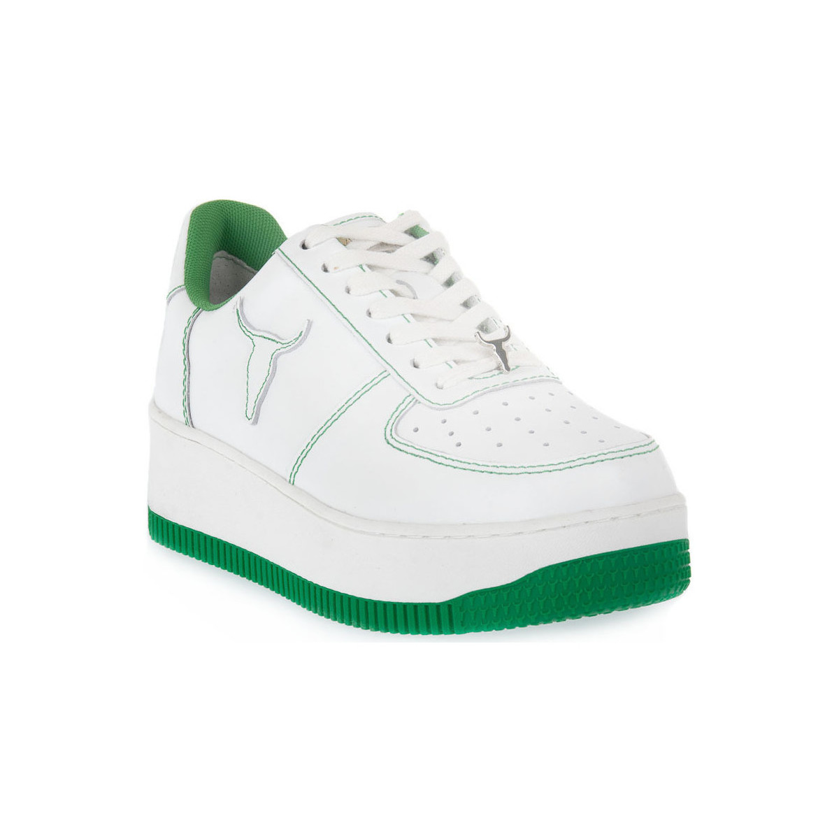 Skor Dam Sneakers Windsor Smith GREEN REBOUND Grön