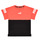 textil Flickor T-shirts Puma PUMA POWER COLORBLOCK TEE Svart / Orange