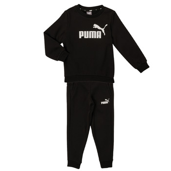 textil Pojkar Sportoverall Puma SWEAT SUIT Svart