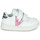 Skor Flickor Sneakers Victoria TIEMPO EFECTO PIEL & FAN Vit / Rosa