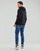 textil Herr Sweatshirts Calvin Klein Jeans SCATTERED URBAN GRAPHIC HOODIE Svart