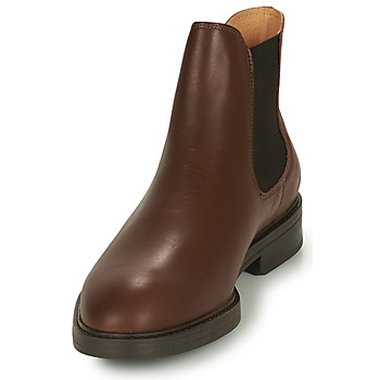 Selected SLHBLAKE LEATHER CHELSEA BOOT Brun