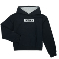 textil Flickor Sweatshirts Levi's MEET & GREET HOODIE Svart