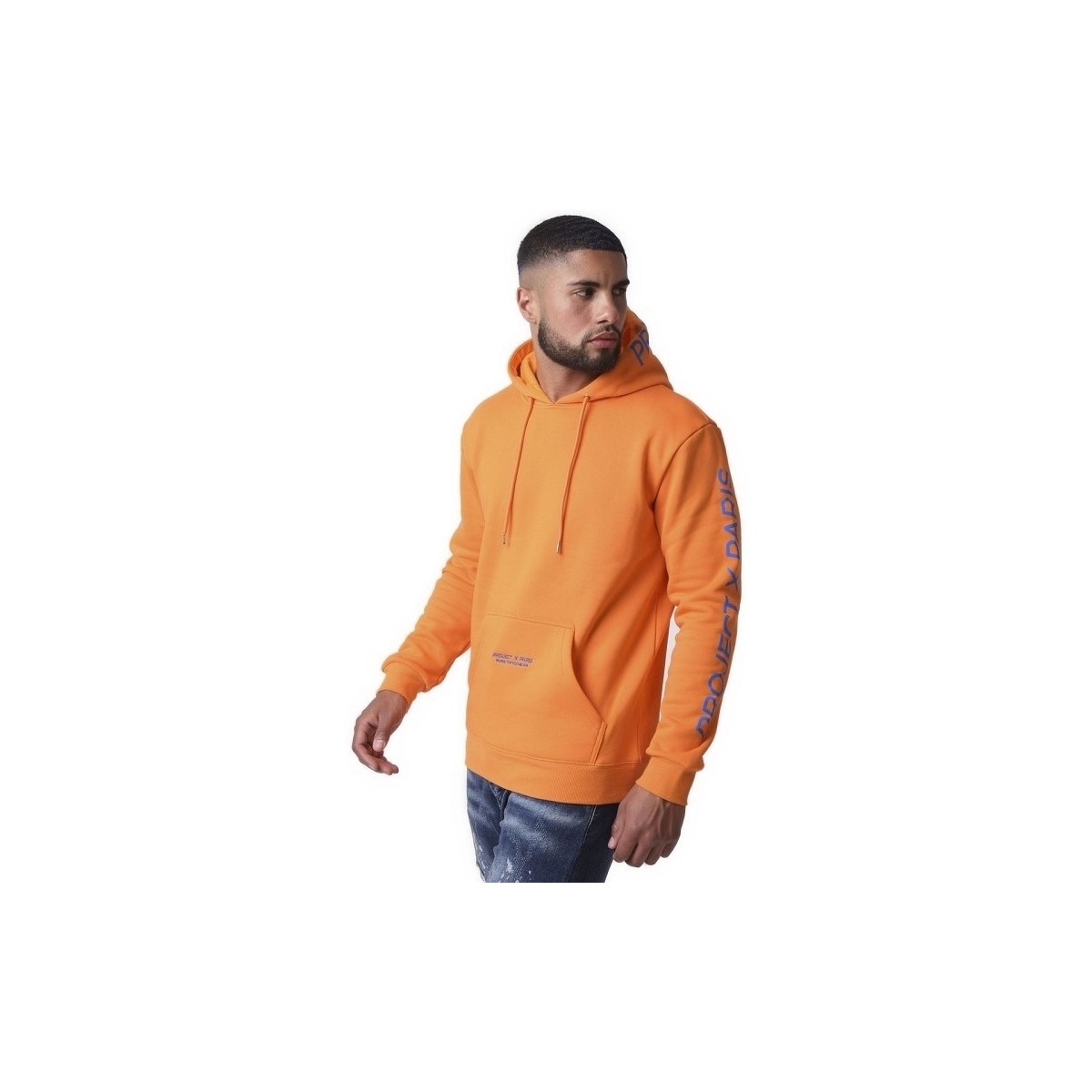 textil Herr Sweatshirts Project X Paris 2020073 Orange