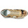 Skor Dam Sneakers Philippe Model TROPEZ X LOW WOMAN Kamouflage / Beige / Guldfärgad