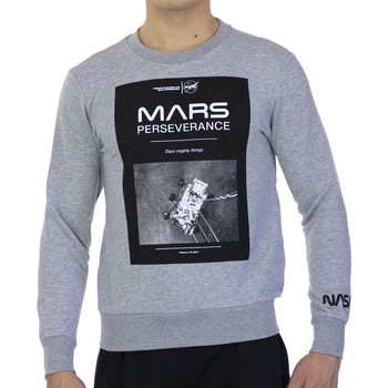 textil Herr Sweatshirts Nasa MARS03S-GREY Grå