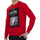 textil Herr Sweatshirts Nasa MARS03S-RED Röd