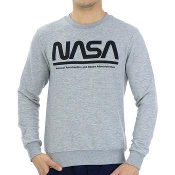 textil Herr Sweatshirts Nasa NASA04S-GREY Grå