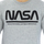 textil Herr Sweatshirts Nasa NASA04S-GREY Grå