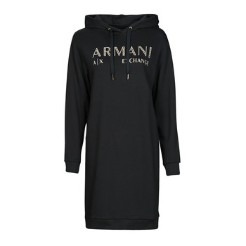 textil Dam Korta klänningar Armani Exchange 6LYA78-YJ5TZ Svart