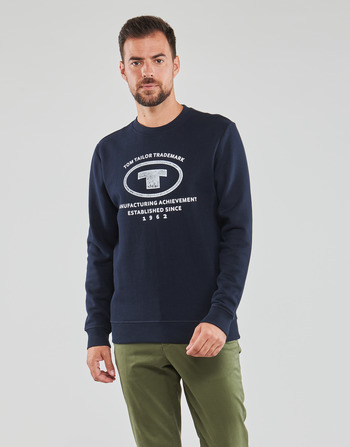 textil Herr Sweatshirts Tom Tailor CREW Marin