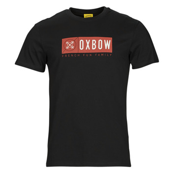 textil Herr T-shirts Oxbow 02TELLIM Svart