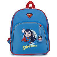 Väskor Pojkar Ryggsäckar Back To School SUPER FRIENDS SAC A DOS SUPERMAN Blå