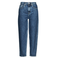 textil Dam Mom jeans Tommy Jeans MOM JEAN UHR TPRD DF6134 Blå