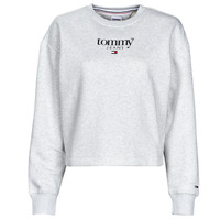 textil Dam Sweatshirts Tommy Jeans TJW RLXD ESSENTIAL LOGO 1 CREW Grå
