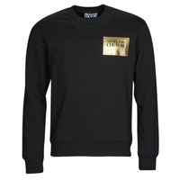 textil Herr Sweatshirts Versace Jeans Couture 73GAIG06-G89 Svart / Guldfärgad