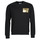 textil Herr Sweatshirts Versace Jeans Couture 73GAIG06-G89 Svart / Guldfärgad