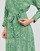 textil Dam Korta klänningar Tommy Hilfiger BANDANA WRAP KNEE DRESS 3/4 SLV Grön