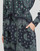 textil Dam Långklänningar Tommy Hilfiger BANDANA VIS MIDI SHIRT DRESS LS Marin