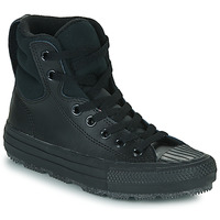Skor Barn Höga sneakers Converse Chuck Taylor All Star Berkshire Boot Leather Hi Svart