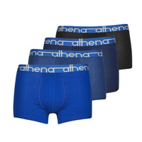 Underkläder Herr Boxershorts Athena EASY JEAN X4 Svart / Blå