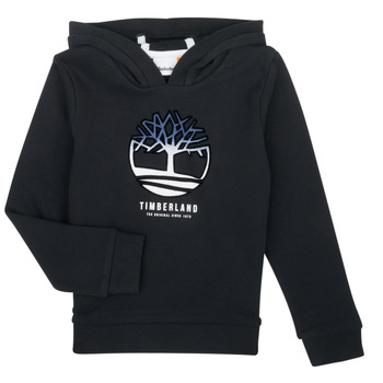 textil Pojkar Sweatshirts Timberland T25T59-09B Svart