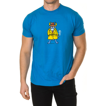 textil Herr T-shirts Kukuxumusu SAM-BLUE Blå