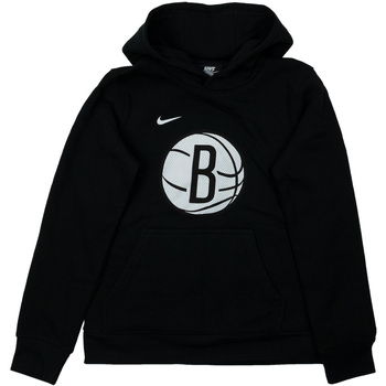 textil Pojkar Sweatjackets Nike NBA Brooklyn Nets Fleece Hoodie Svart