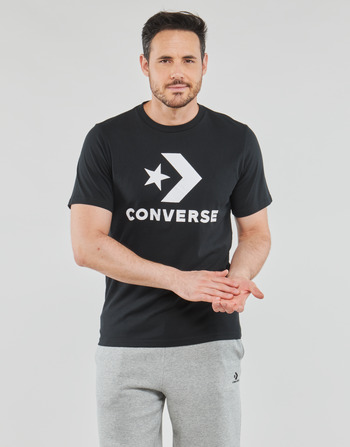 Converse GO-TO STAR CHEVRON TEE Svart