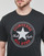 textil Herr T-shirts Converse GO-TO CHUCK TAYLOR CLASSIC PATCH TEE Svart