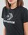 textil Dam T-shirts Converse STAR CHEVRON TEE Svart