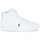 Skor Höga sneakers Polo Ralph Lauren POLO CRT HGH-SNEAKERS-LOW TOP LACE Vit