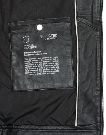 Selected SLHARCHIVE CLASSIC LEATHER Svart